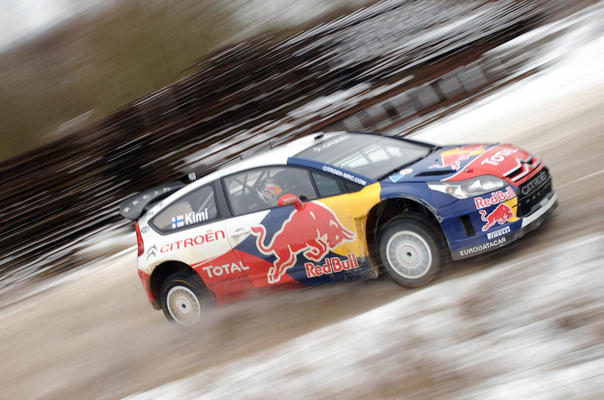Loeb backs Raikkonen in WRC