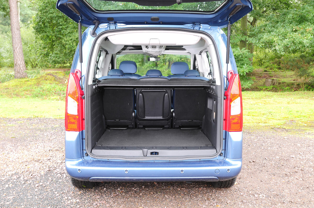 Citroën Berlingo seat flexibility