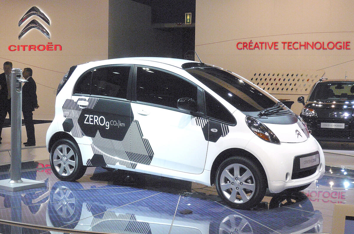 Paris motor show: Citroen C-Zero