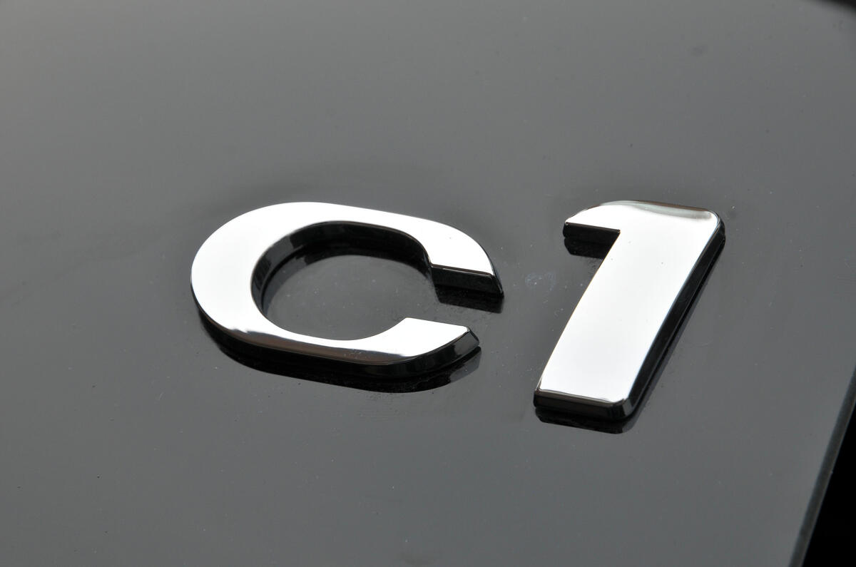 Citroen C1 badging