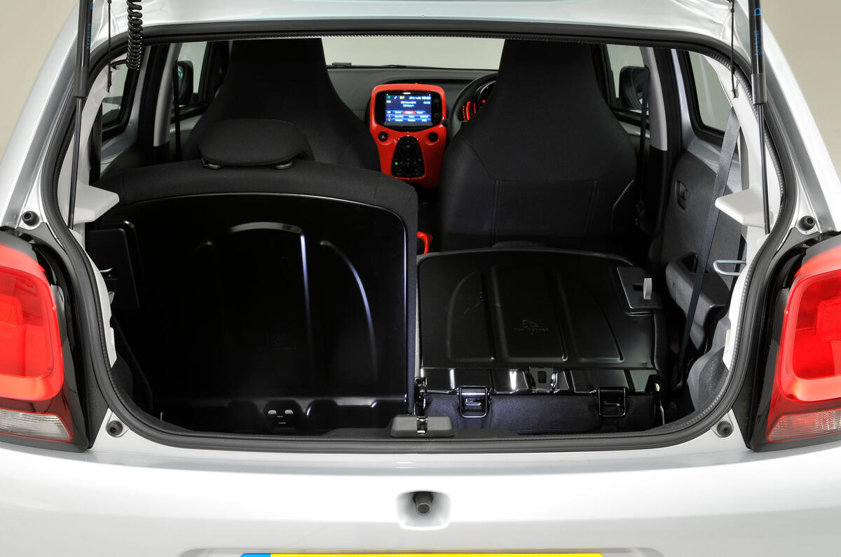 Citroen C1 boot space