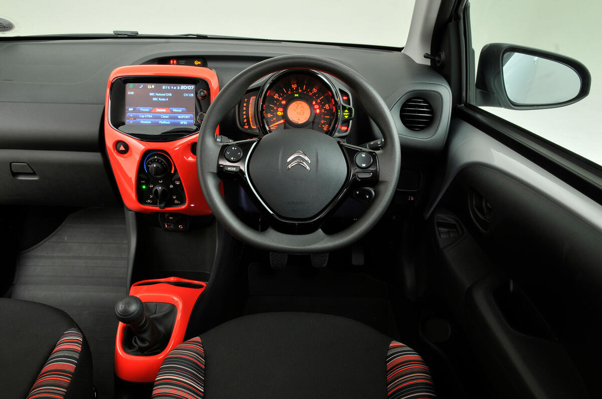 Citroen C1 dashboard