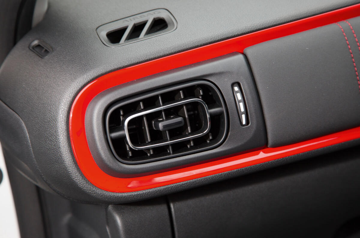 Citroën C3 air vents