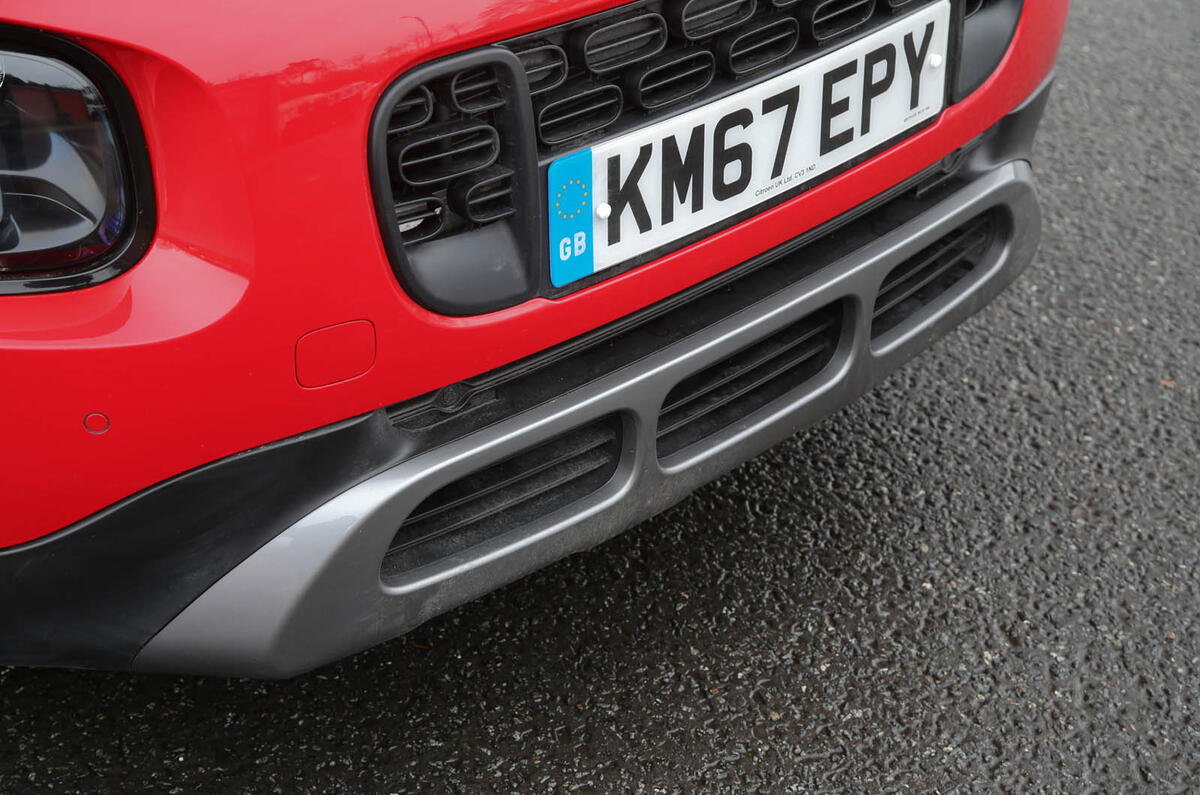 Citroen C3 Aircross 2018 review front bumper