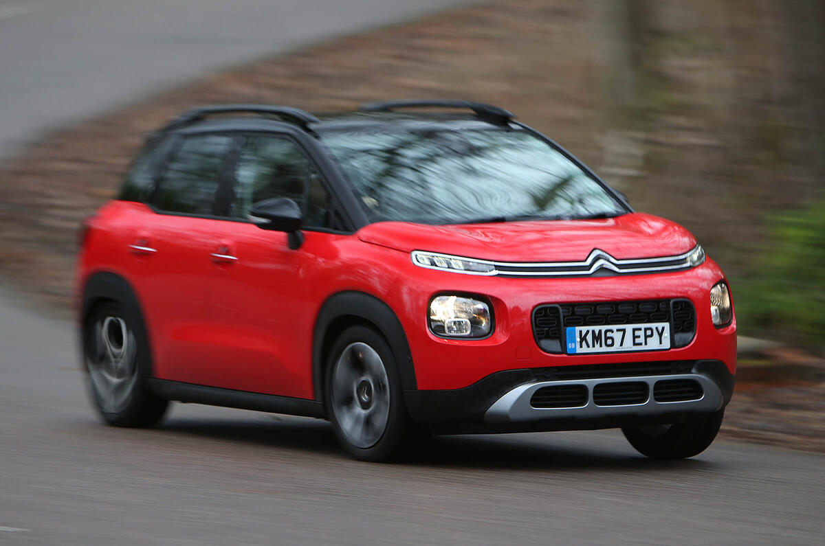 Citroen C3 Aircross 2018 review on the road cornering