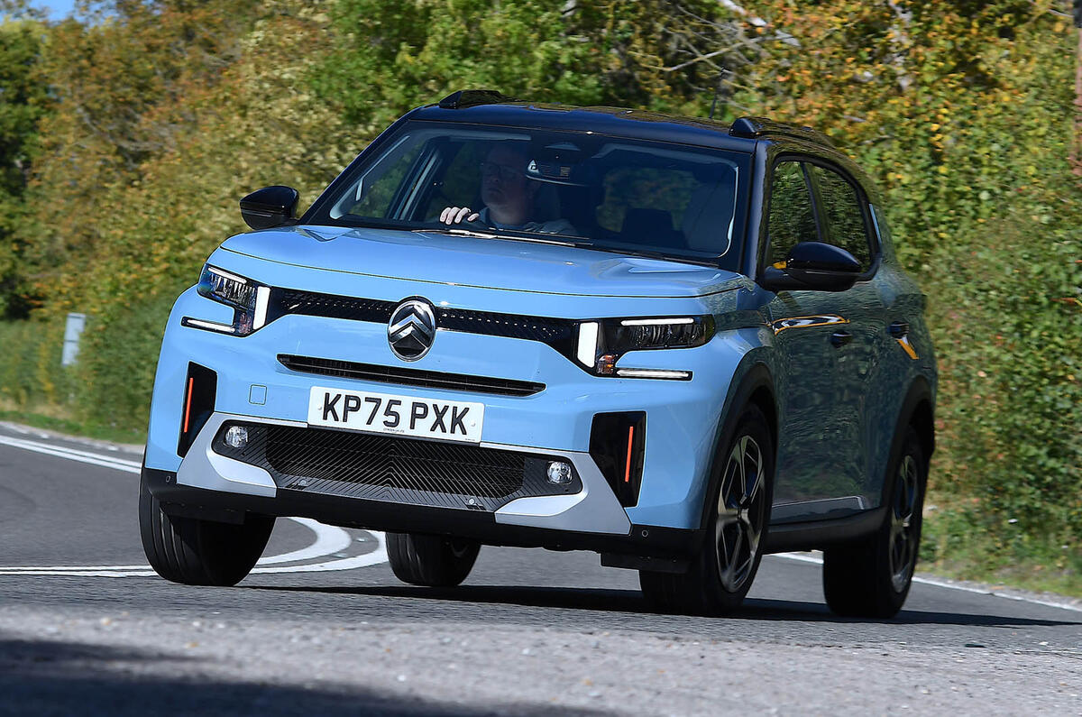Citroen C3 Airocross review 2025 01 front cornering