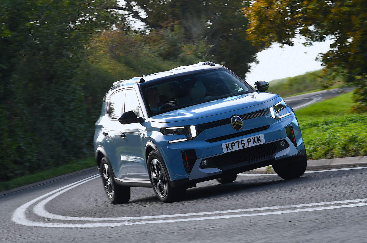 Citroën C3 Airocross : essai 2025 25 virages avant Citroen C3 Airocross compte-rendu 2025 25 virage avant
