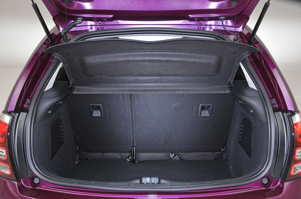 Citroën C3 boot space