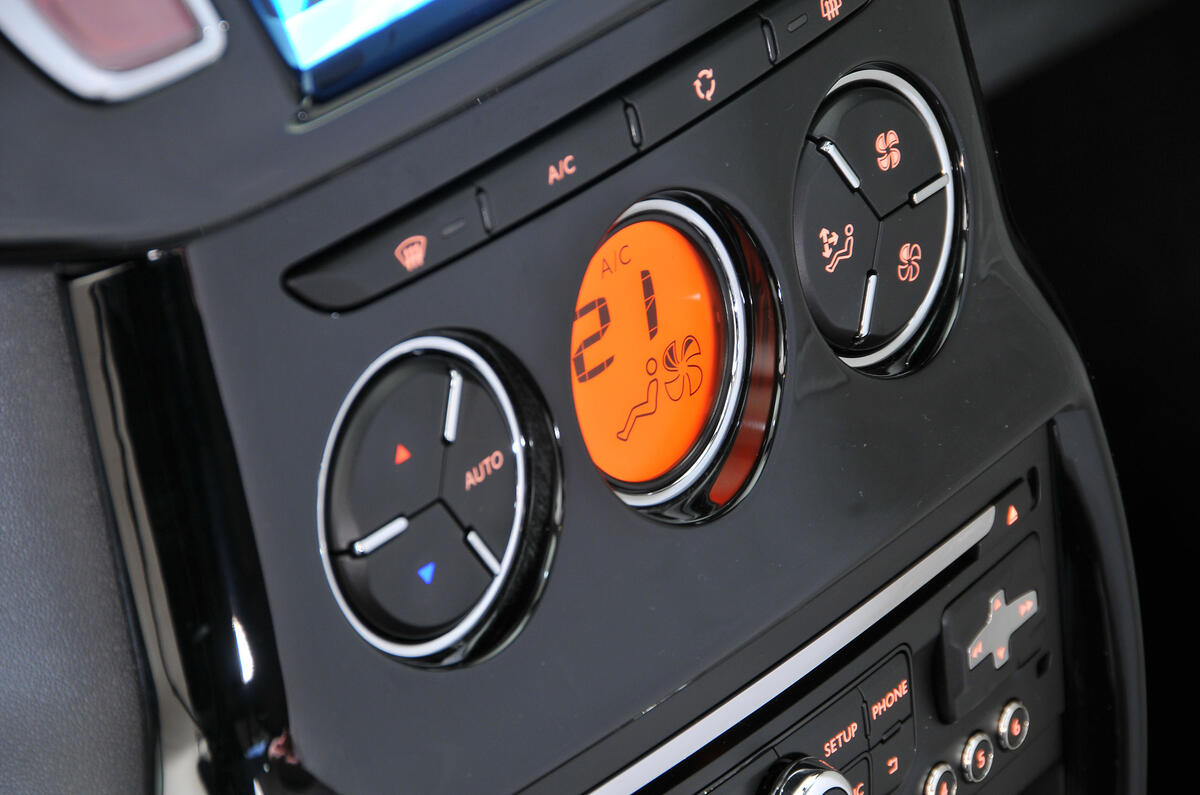 Citroën C3 climate control