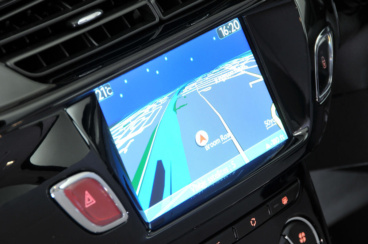 Citroën C3 infotainment system