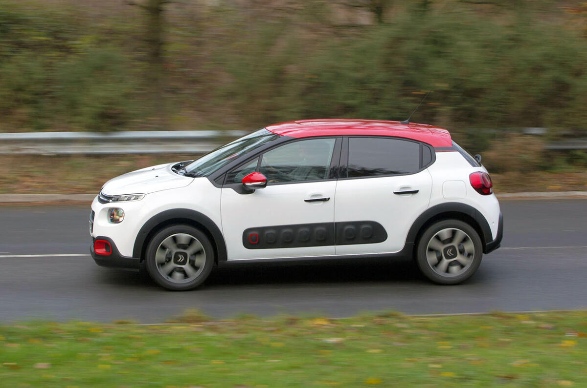 Citroën C3 side profile