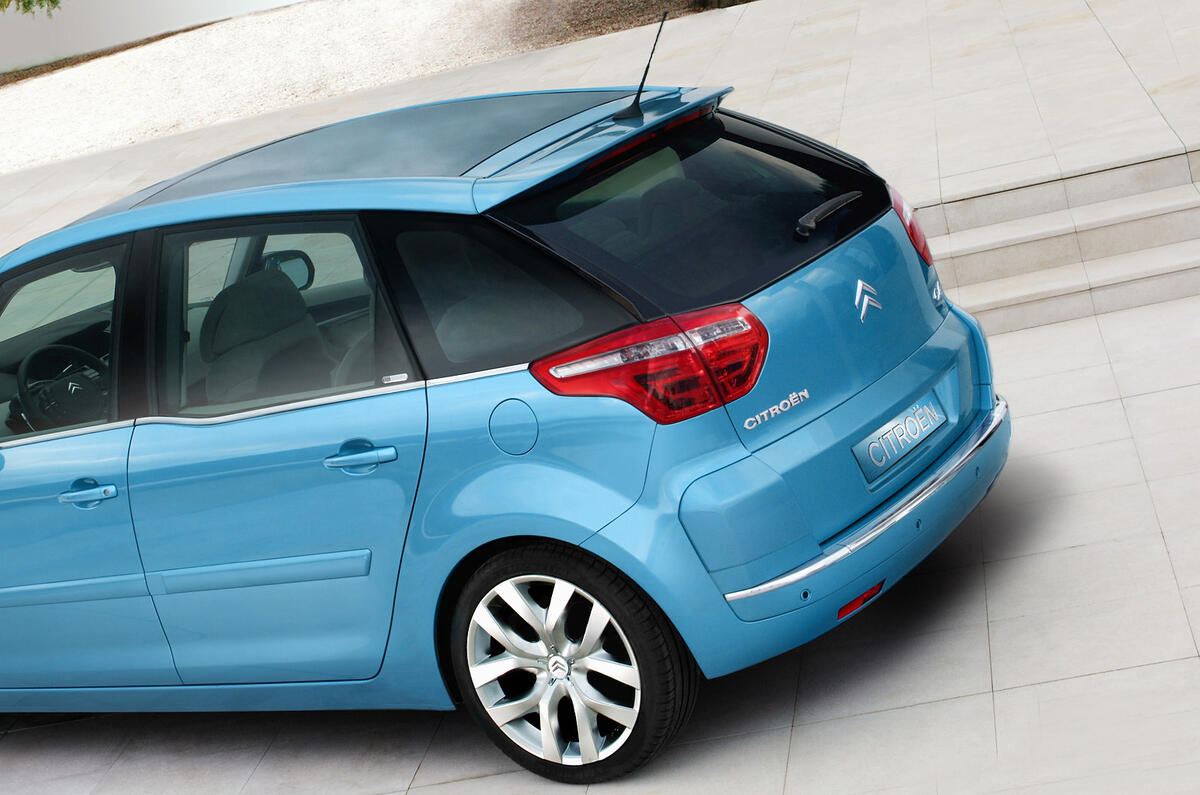 Citroën C4 Picasso rear end