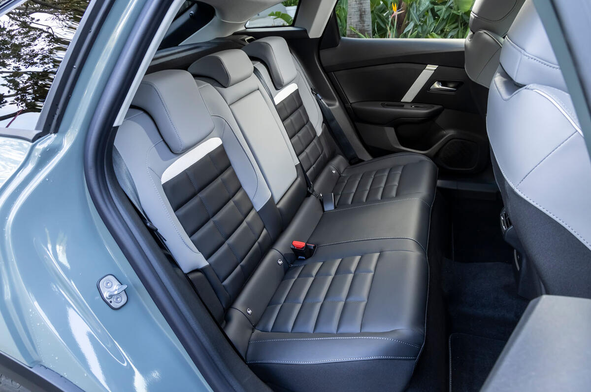 Citroen C4 review 2025 015 back seats