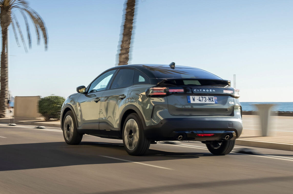 Citroen C4 review 2025 024 rear pan