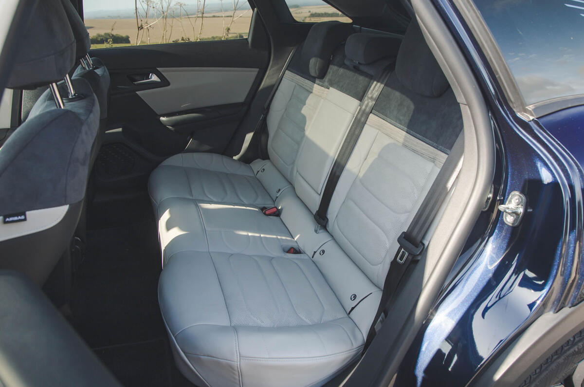 Citroen C5X review 2024 15 back seats