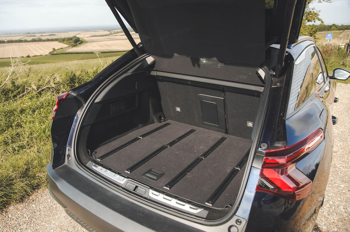 Citroen C5X review 2024 21 boot