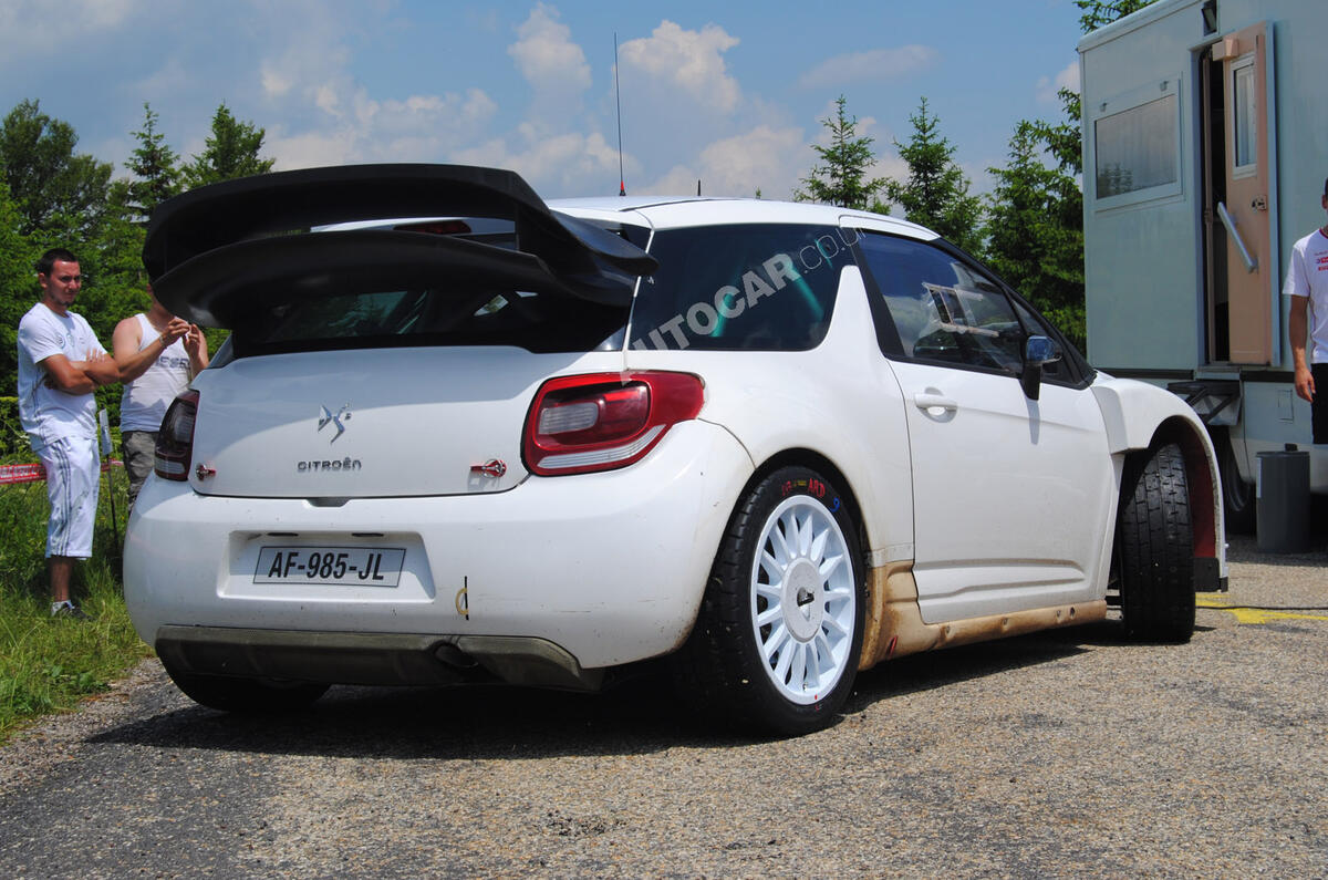 no title Citroën DS3 WRC: first pics