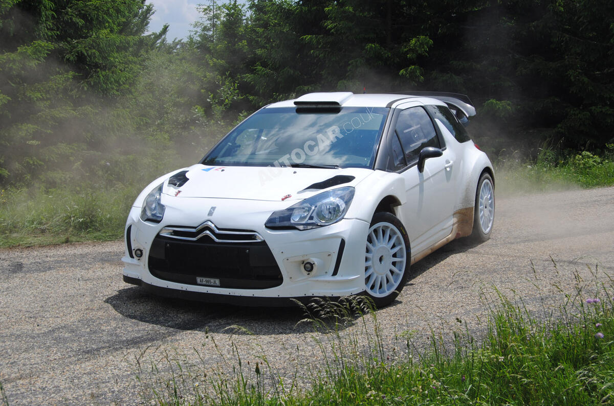 no title Citroën DS3 WRC: first pics