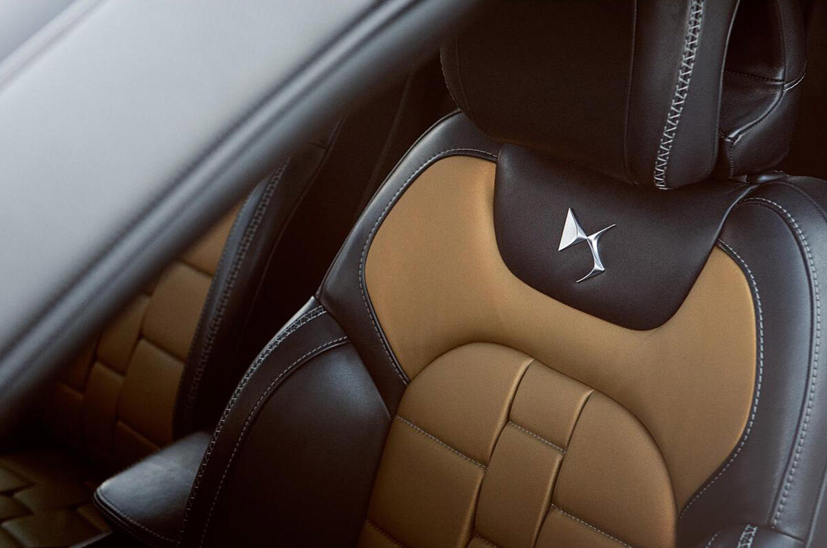 no title Citroen 'DS4': first interior pics