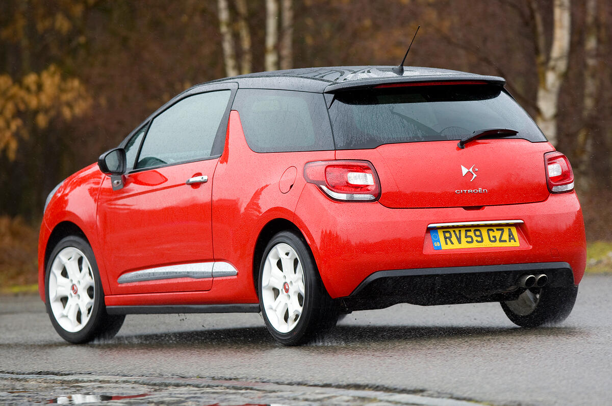 DS3 rear cornering