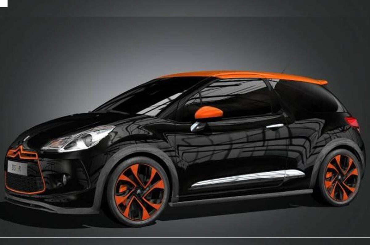 Hot Citroen DS3-R leaks out