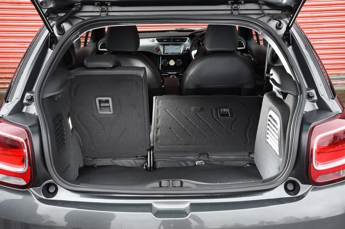 DS 3 seating flexibility