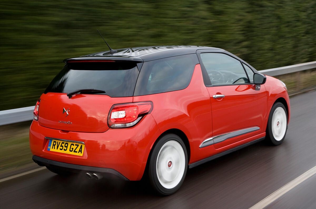 Citroen ds3 rear