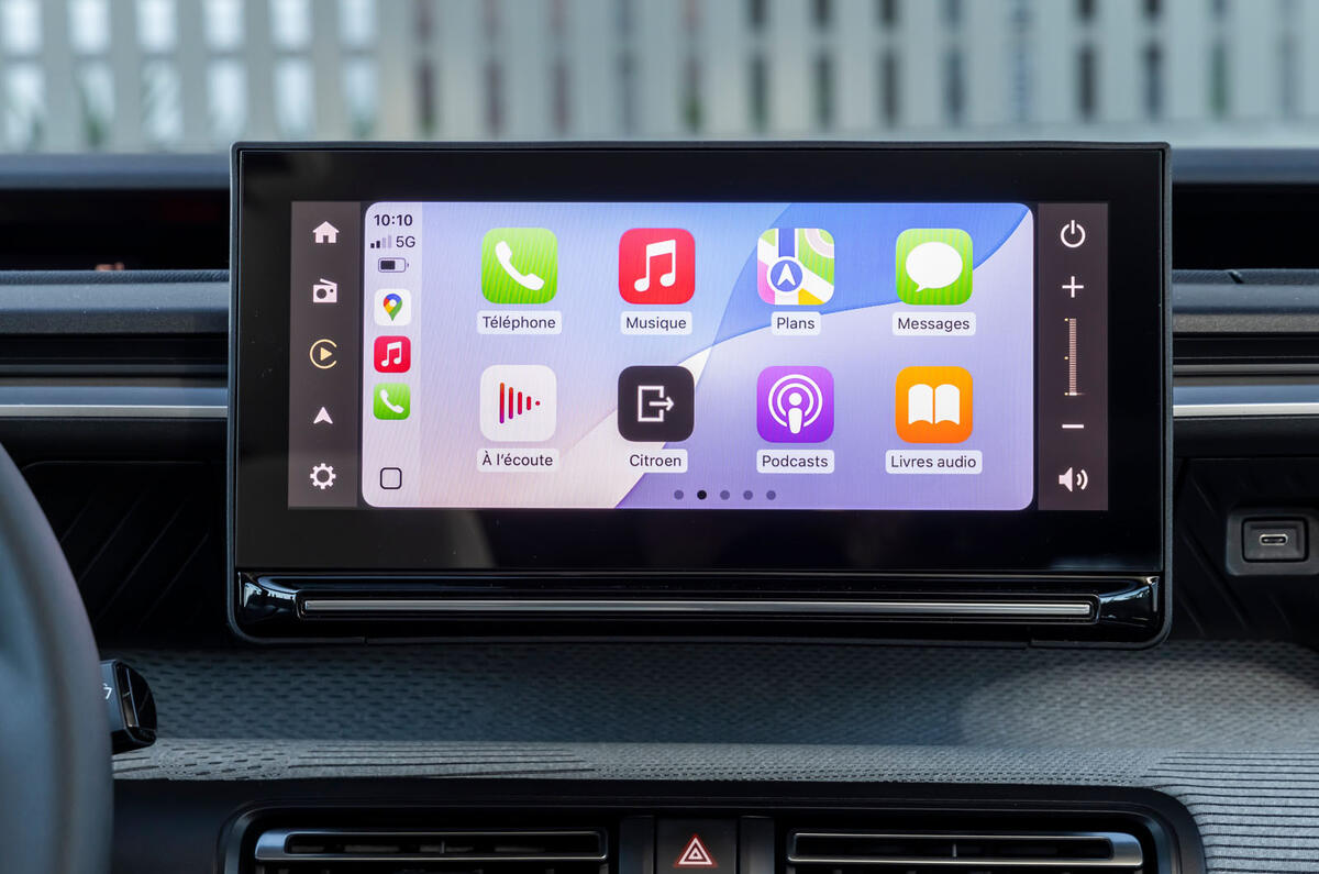 Citroen e C3 Aircross review 2025 013 infotainment Citroen e C3 Aircross review 2025 013 infotainment