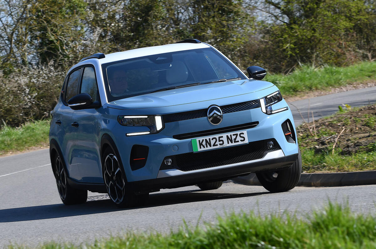 Citroen eC3 2025 Review front corner 8912