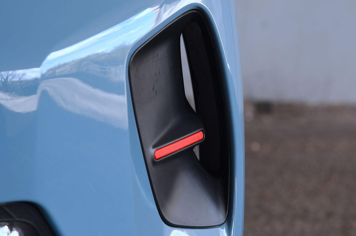 Citroen eC3 2025 Review front vent detail 8906