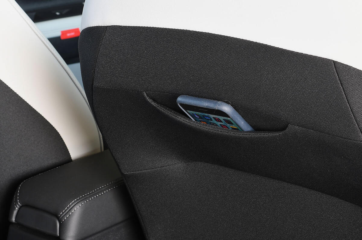 Citroen eC3 2025 Review rear seatback storage 8895