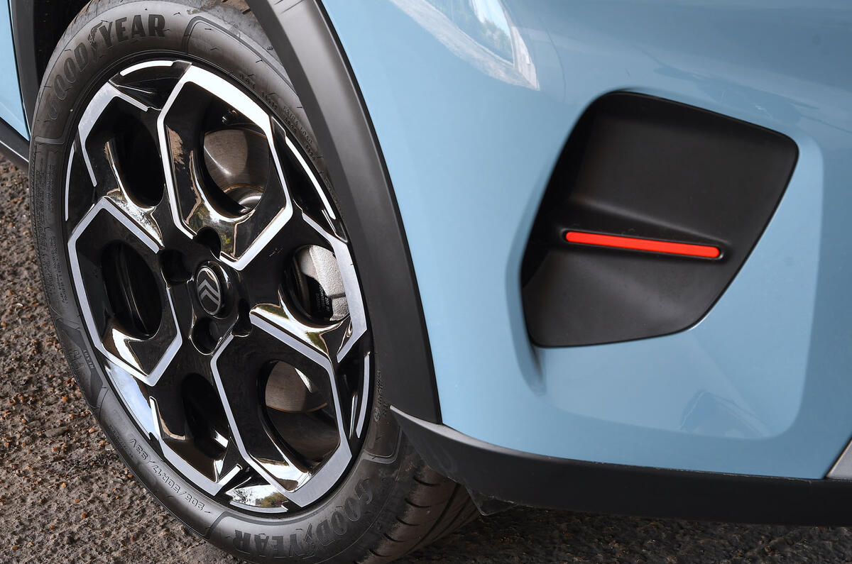 Citroen eC3 2025 Review wheel 8897