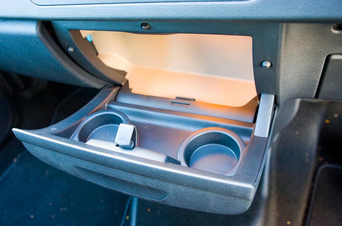 This Citroën has cubby holes to accommodate all kinds of family detritus Grand C4 Picasso cupholders