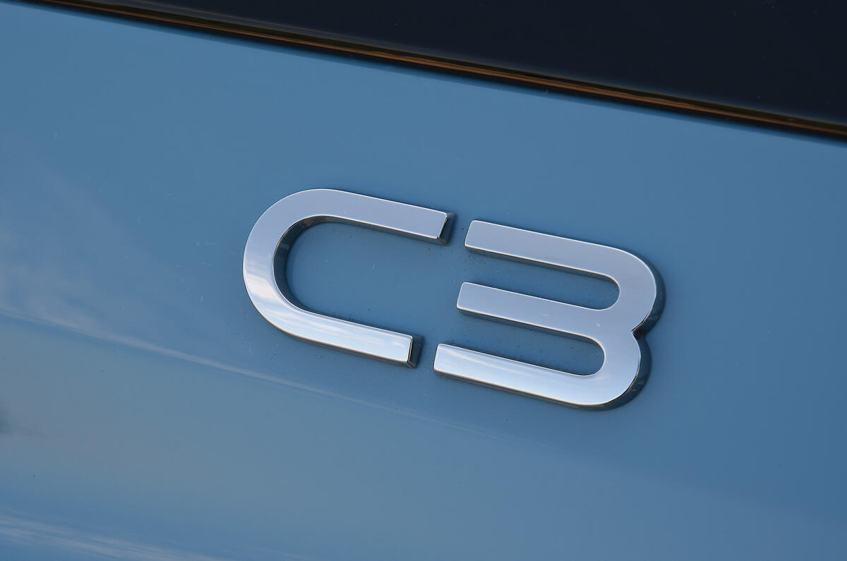 Insigne de la Citroën C3