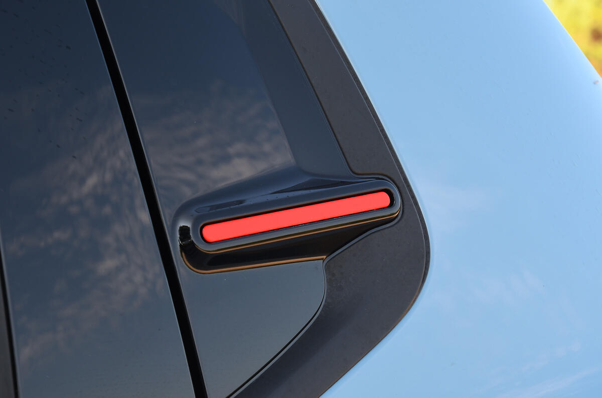 Détail de la fenêtre de la Citroën C3