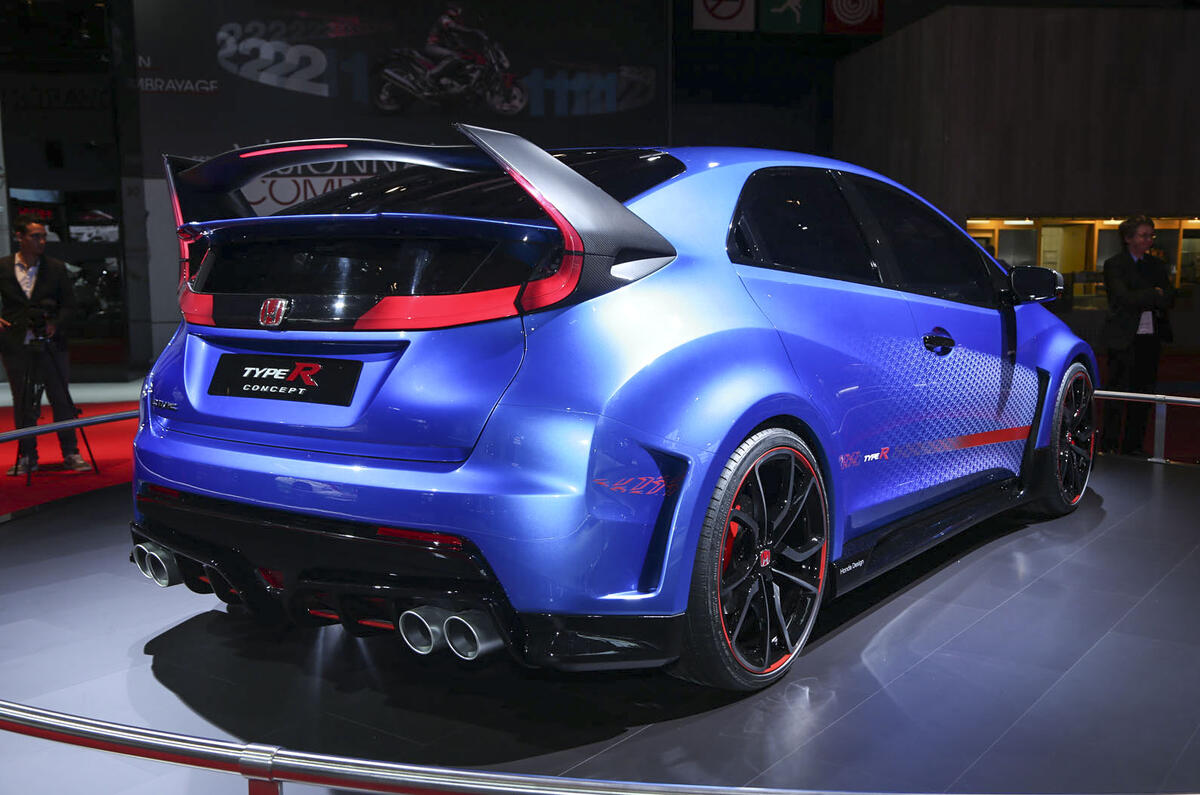 New Honda Civic Type R concept unveiled New Honda Civic Type R concept unveiled