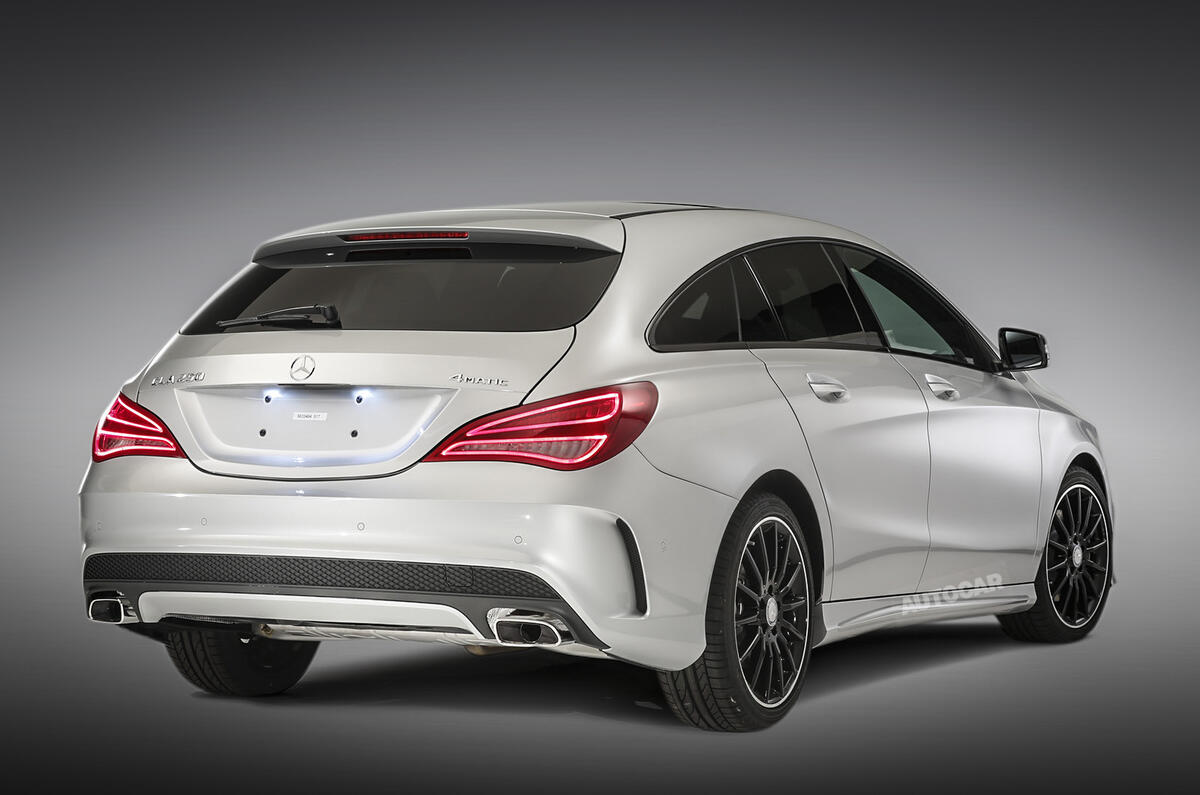 Mercedes-Benz CLA Shooting Brake revealed Mercedes-Benz CLA Shooting Brake revealed