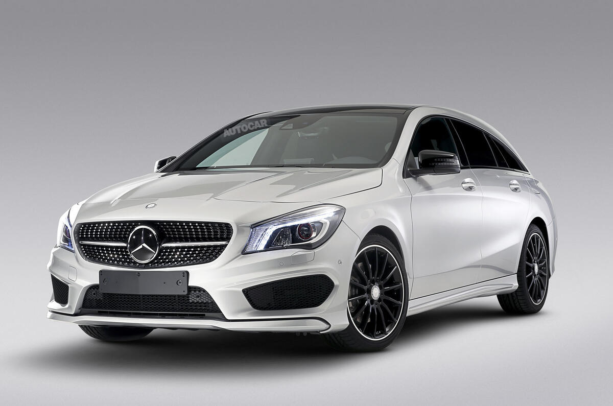 Mercedes-Benz CLA Shooting Brake revealed Mercedes-Benz CLA Shooting Brake revealed