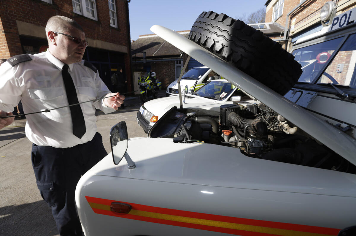 The siren call: Vintage cop cars