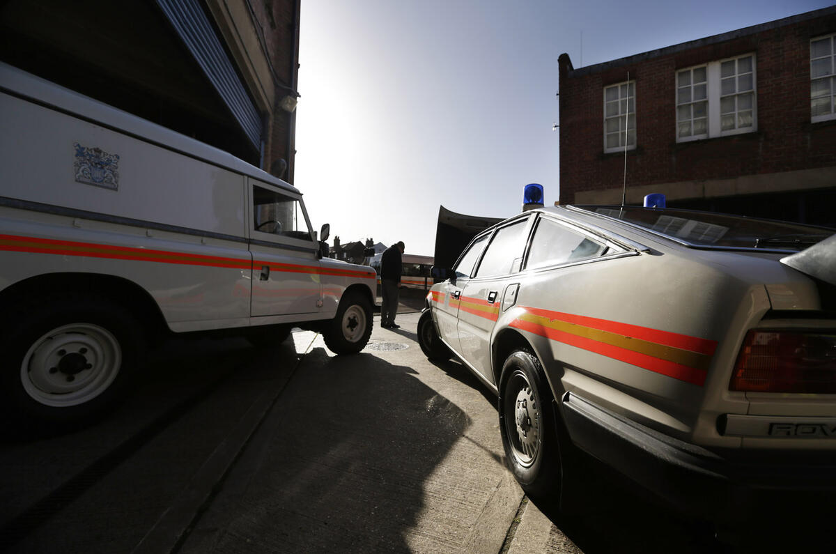 The siren call: Vintage cop cars