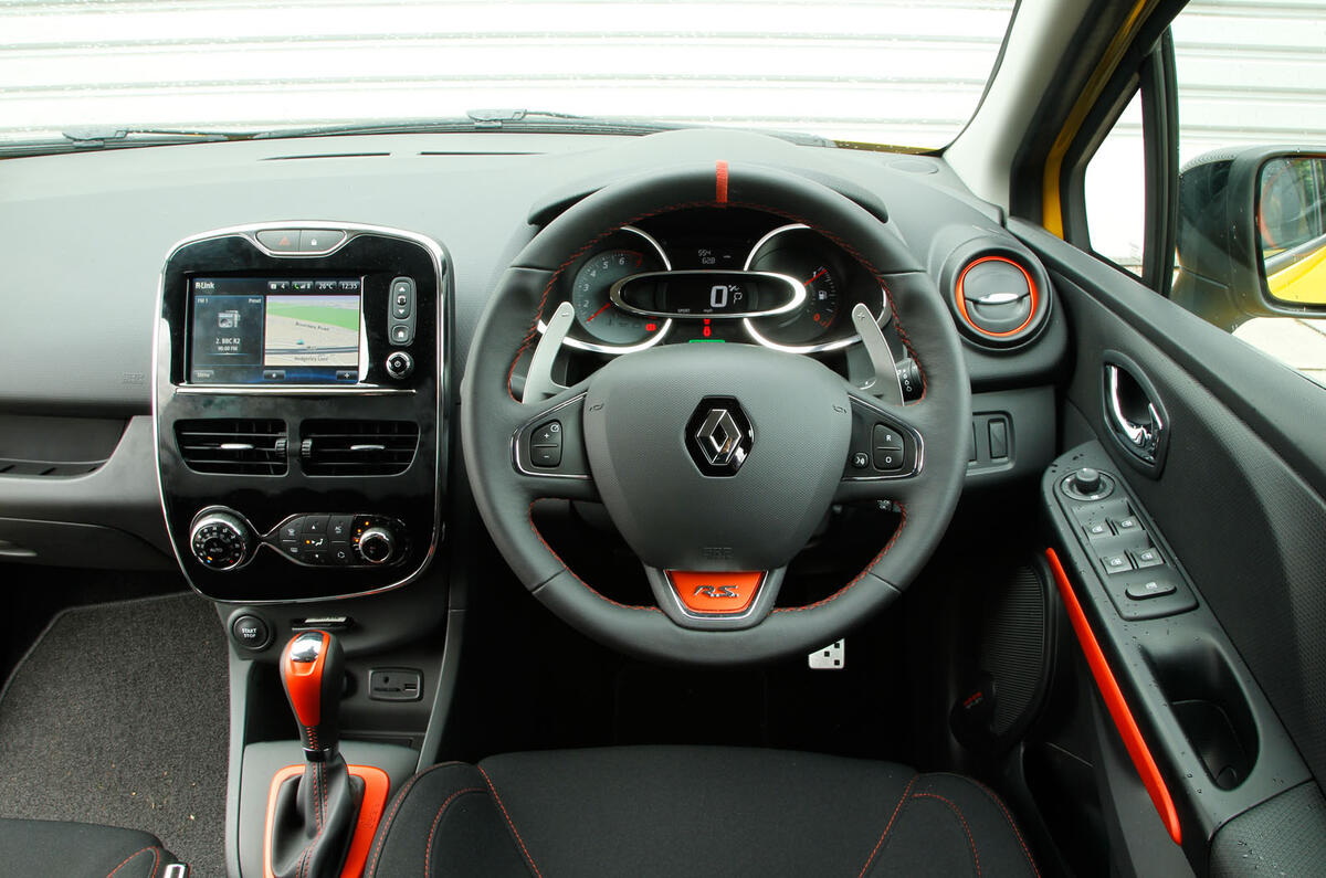 Renault Clio RenaultSport interior | Autocar