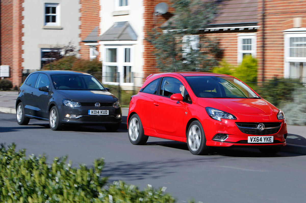 Comparison: new Vauxhall Corsa versus Ford Fiesta and VW Polo Comparison: new Vauxhall Corsa versus Ford Fiesta and VW Polo