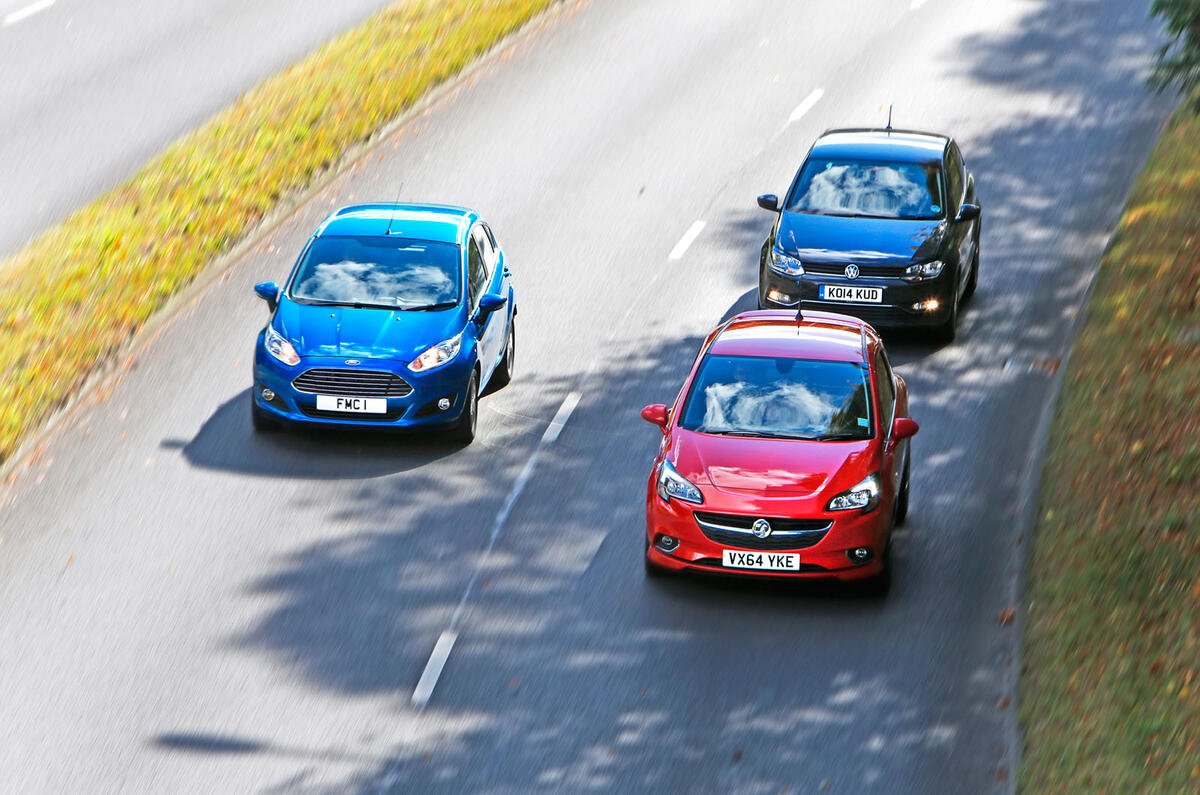 Comparison: new Vauxhall Corsa versus Ford Fiesta and VW Polo Comparison: new Vauxhall Corsa versus Ford Fiesta and VW Polo