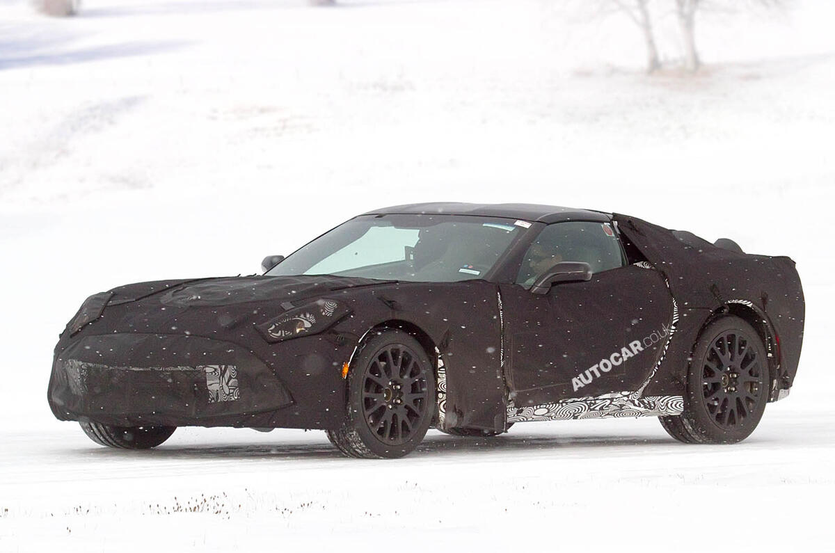 Spy pictures: new Corvette C7