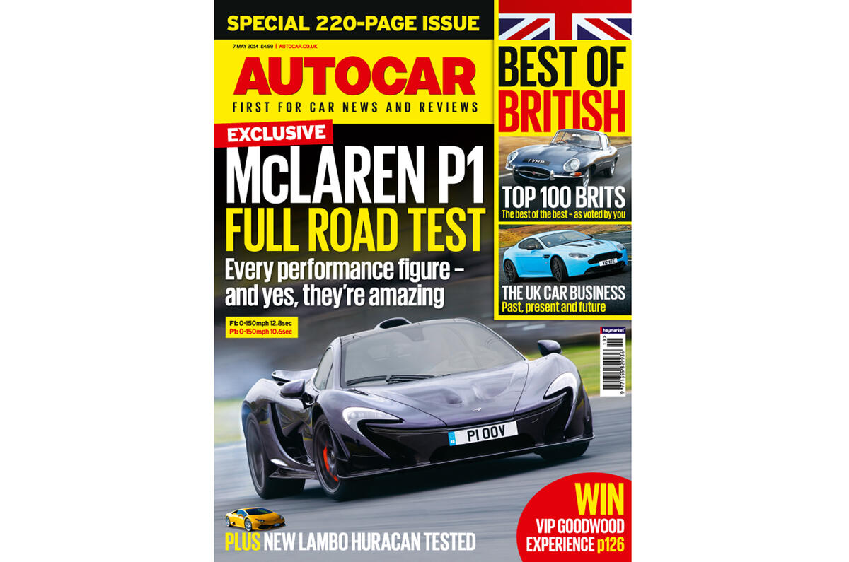 no title Autocar road tests the McLaren P1