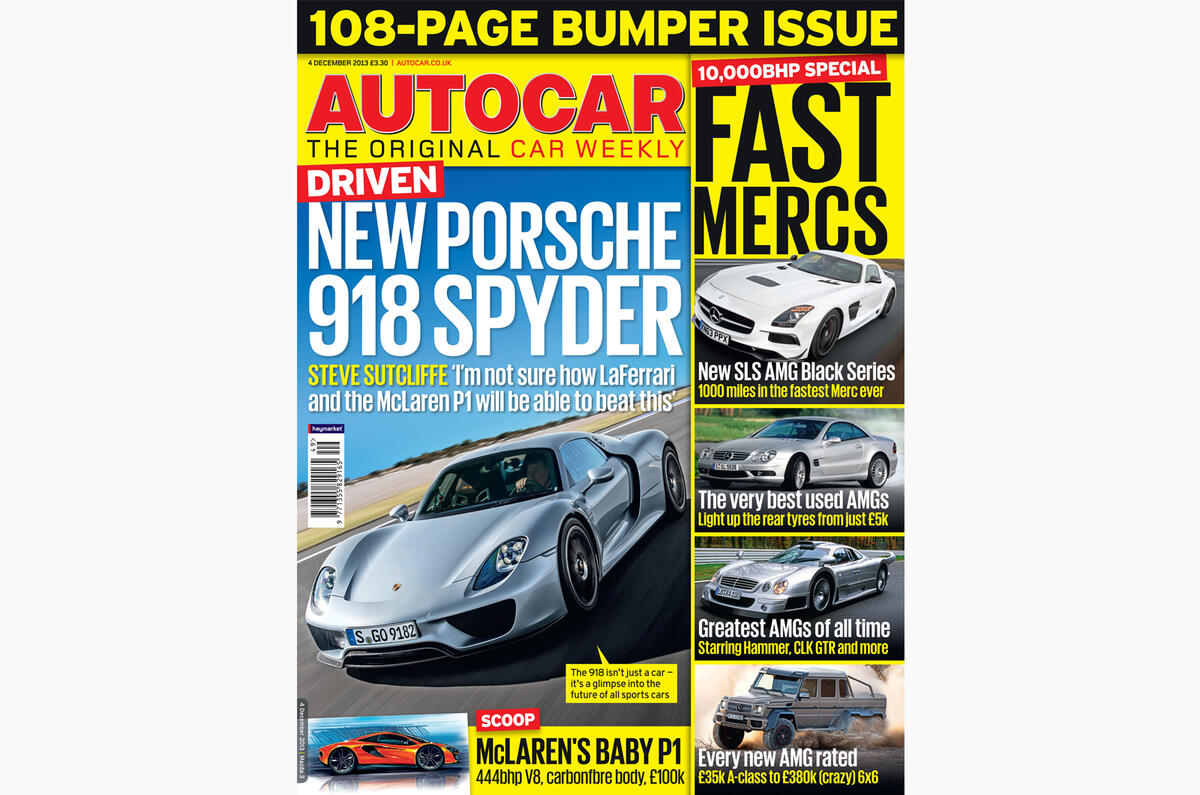 Autocar magazine 4 December preview