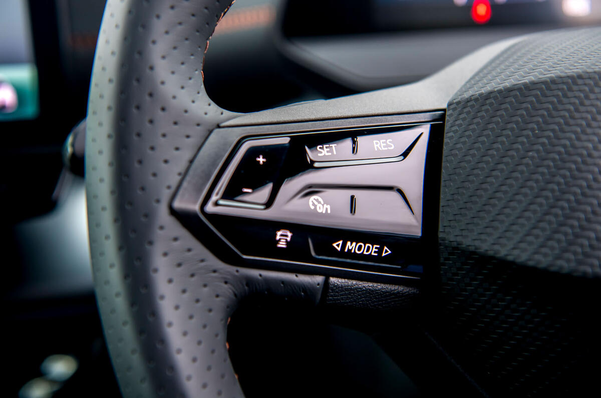 cupra born review 2024 12 steering wheel controls cupra born review 2024 12 steering wheel controls