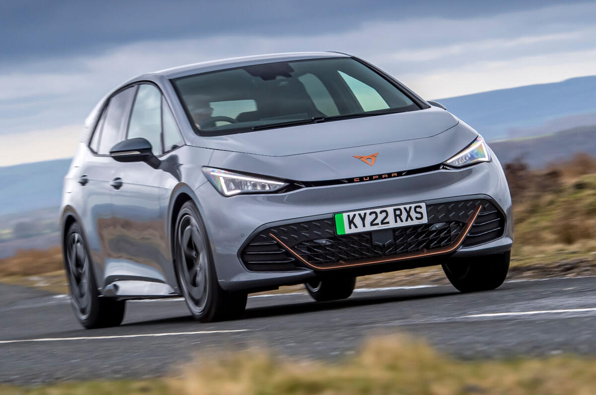 cupra born review 2024 20 front cornering cupra born review 2024 20 front cornering