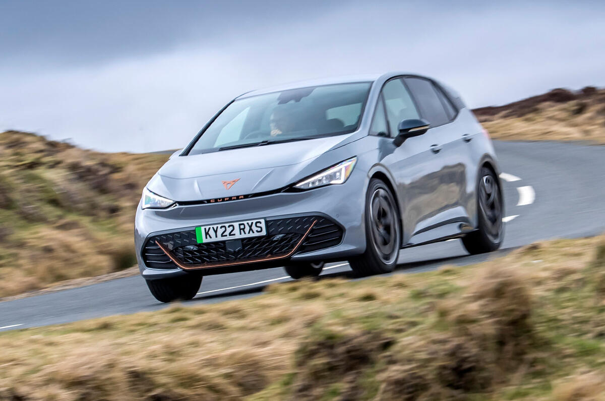 cupra born review 2024 22 front cornering cupra born review 2024 22 front cornering