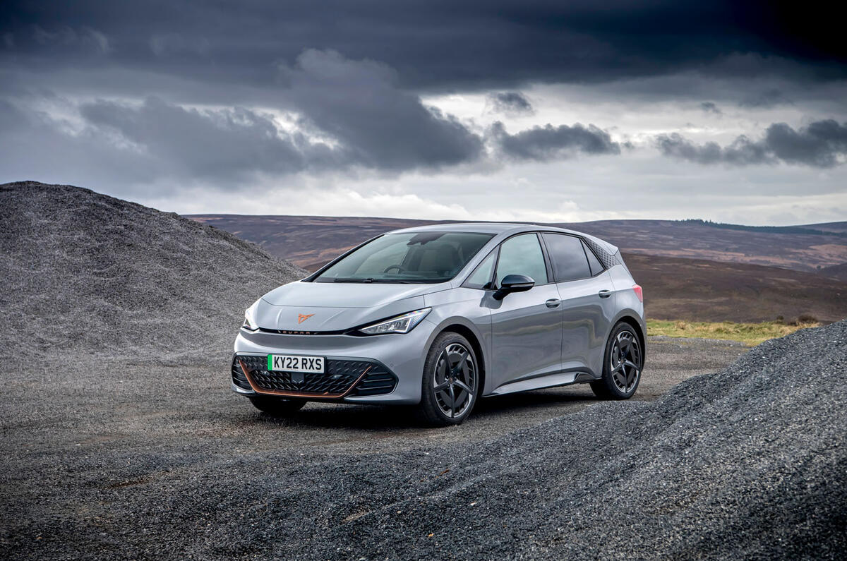 cupra born review 2024 25 front static cupra born review 2024 25 front static